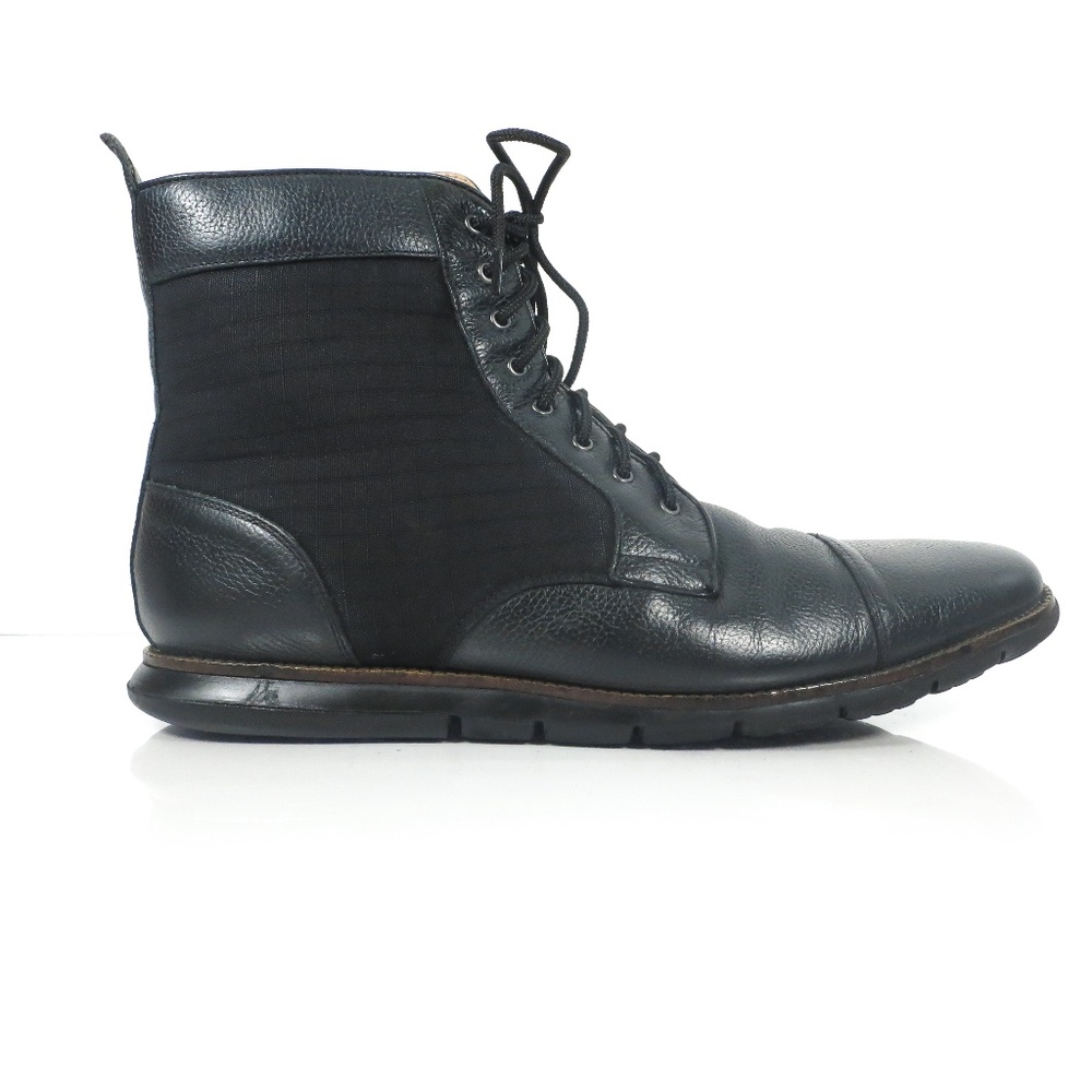 Cole Haan Grand OS Black City Cap Toe Dress Boot - Picture 1 of 8